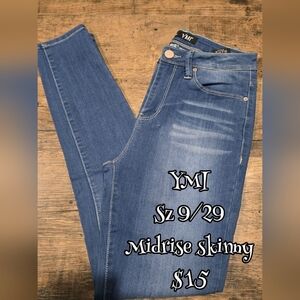 Ymi womens skinny jeans sz 9/29